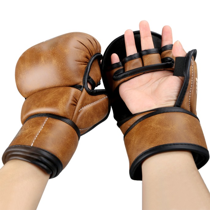 Brown Extra Thick Boxing Gloves Brown Extra Thick Boxing Gloves