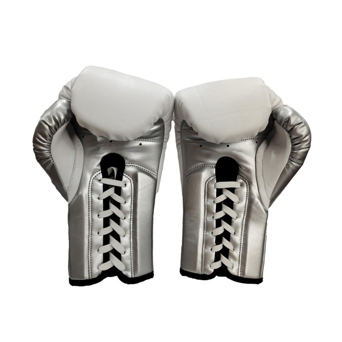 White Lace Up Boxing Gloves White Lace Up Boxing Gloves