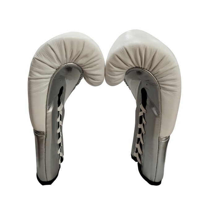 White Lace Up Boxing Gloves White Lace Up Boxing Gloves