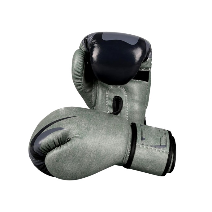 Green PU Leather Boxing Gloves Green PU Leather Boxing Gloves