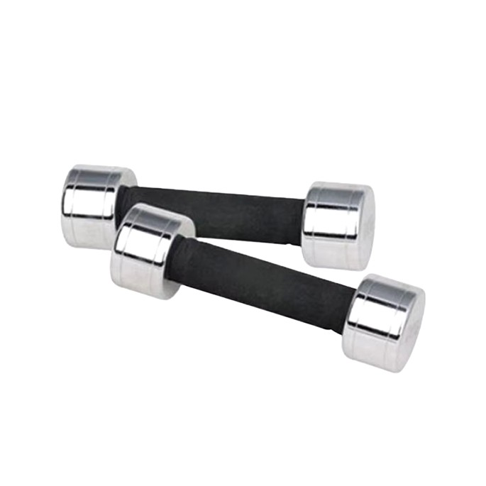 Chrome Plated Stainless Steel Dumbbells Chrome Plated Stainless Steel Dumbbells