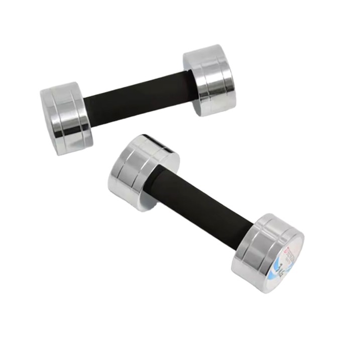 Chrome Plated Stainless Steel Dumbbells Chrome Plated Stainless Steel Dumbbells