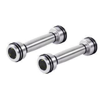 Chrome Dumbbells with Electroplated Rubber Rings Chrome Dumbbells with Electroplated Rubber Rings