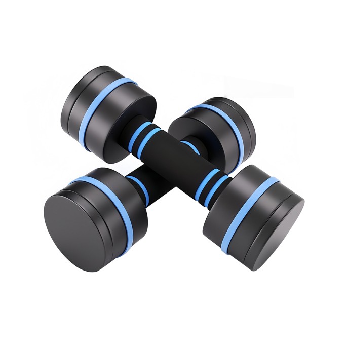 Small Pure Steel Dumbbells for Home Use