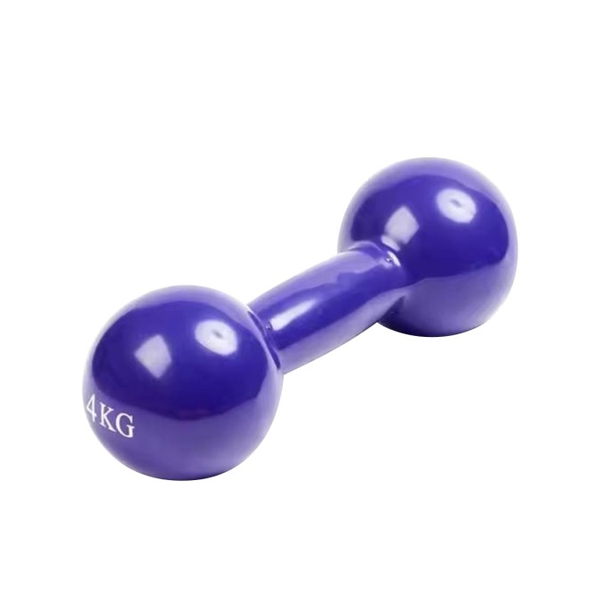 Solid Color Round Head Dumbbells
