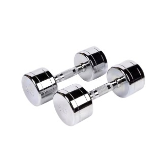 Stainless Steel Round Chrome Dumbbells Stainless Steel Round Chrome Dumbbells