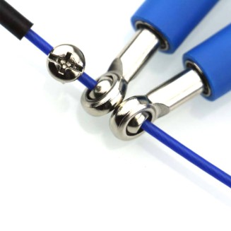Adjustable Steel Jump Rope with PP Handle Adjustable Steel Jump Rope with PP Handle