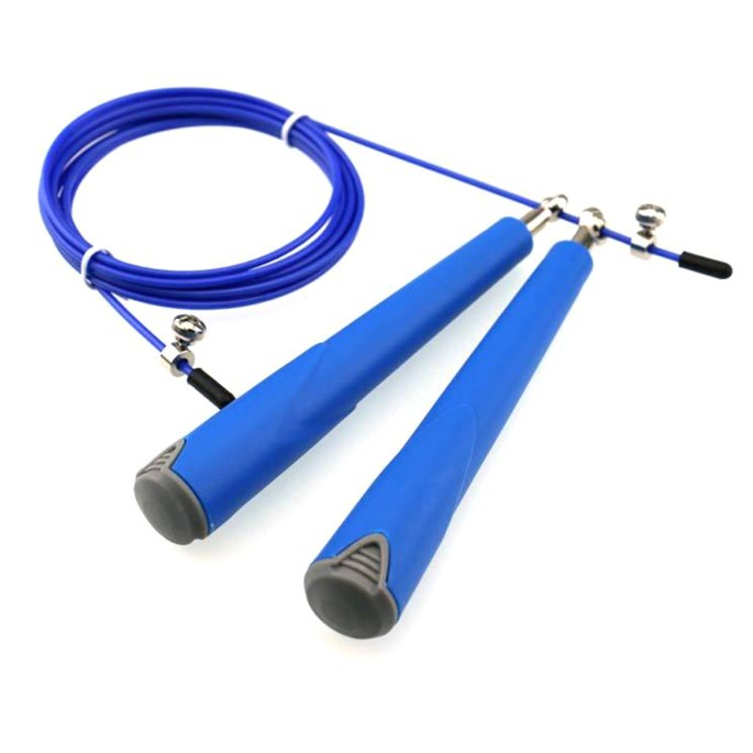 Adjustable Steel Jump Rope with PP Handle Adjustable Steel Jump Rope with PP Handle