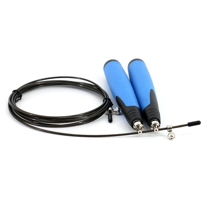 Ball bearing Skipping Rope with Silicone Handle Ball bearing Skipping Rope with Silicone Handle