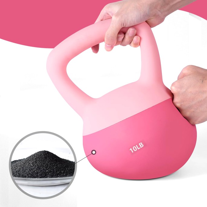Non Slip Soft Kettlebell For Home Use