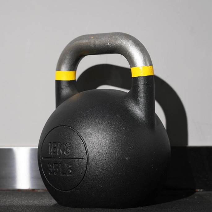 Black Cast Iron Kettlebell