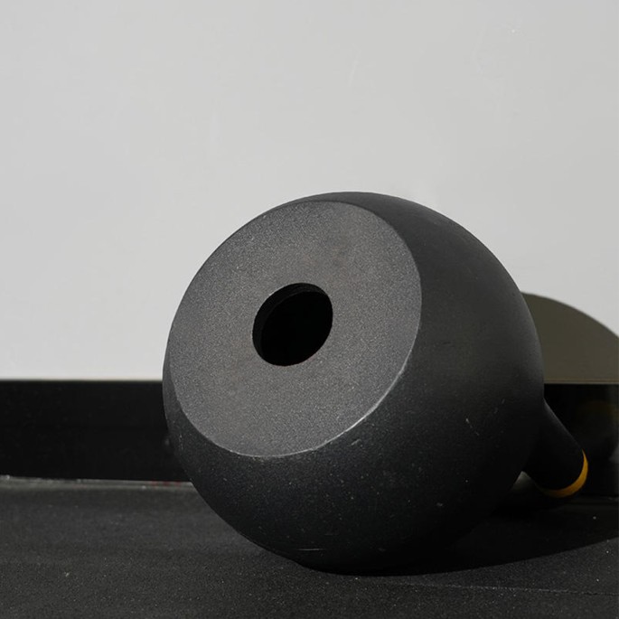 Black Cast Iron Kettlebell