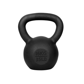 Black Matte Cast Iron Kettlebell