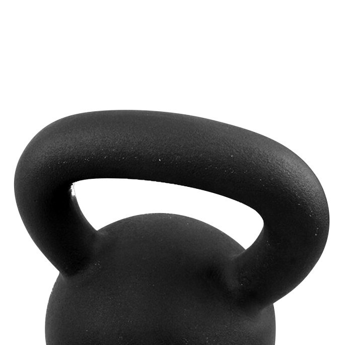 Black Matte Cast Iron Kettlebell