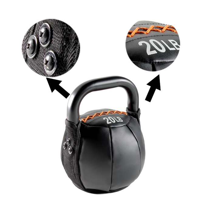 Shockproof Soft Fitness Kettlebell