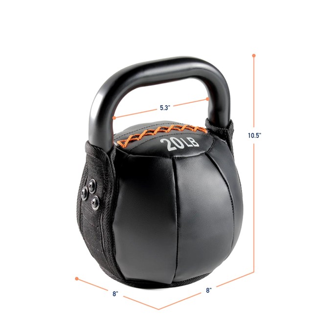 Shockproof Soft Fitness Kettlebell