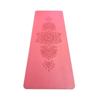 Pink Eco Friendly Yoga Mat Pink Eco Friendly Yoga Mat