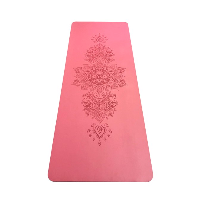 Pink Eco Friendly Yoga Mat Pink Eco Friendly Yoga Mat
