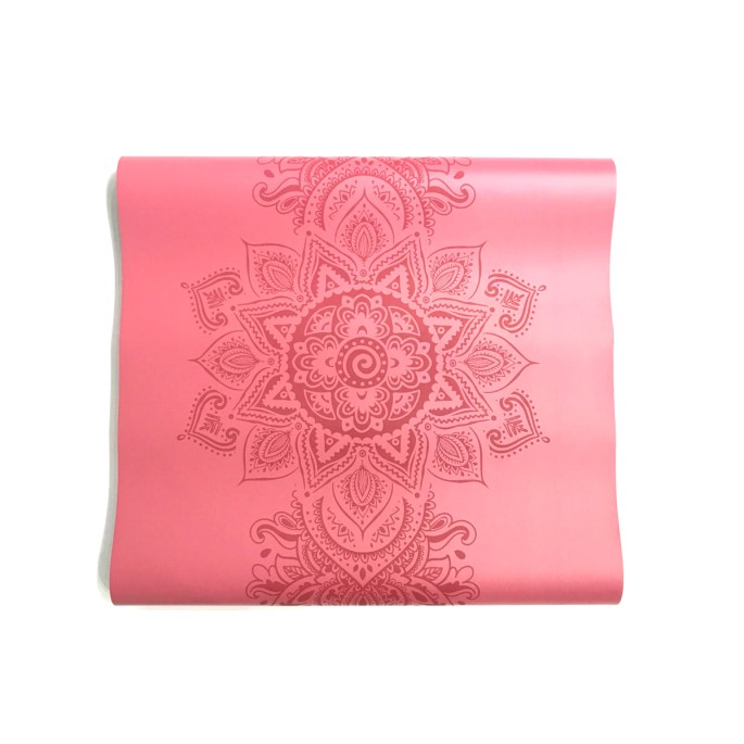 Pink Eco Friendly Yoga Mat Pink Eco Friendly Yoga Mat