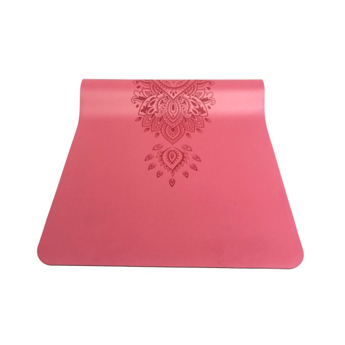 Pink Eco Friendly Yoga Mat Pink Eco Friendly Yoga Mat