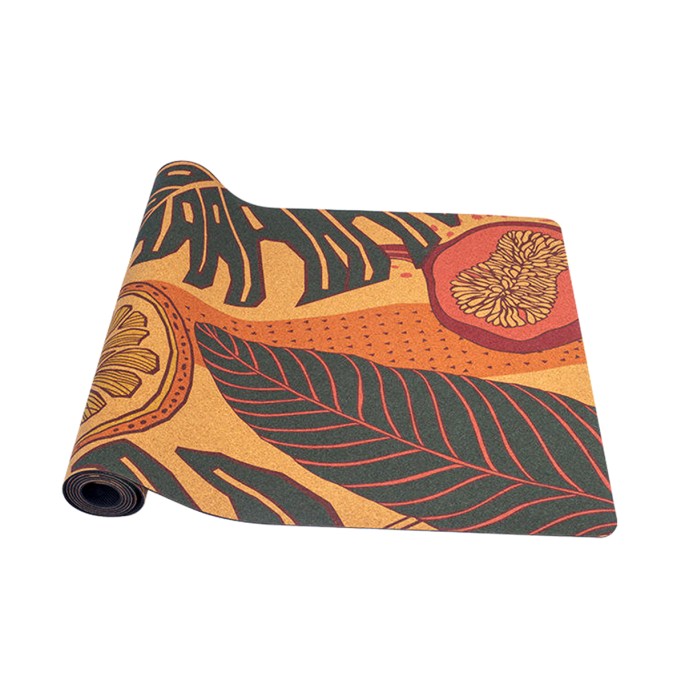 Organic Cork and Rubber Yoga Mat