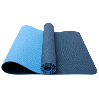 Blue Natural Rubber Yoga Mat Blue Natural Rubber Yoga Mat