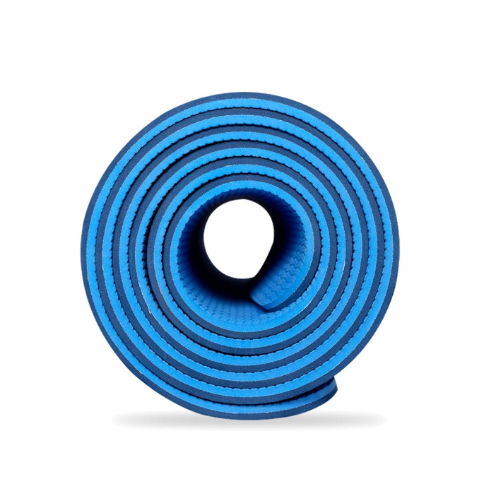Blue Natural Rubber Yoga Mat Blue Natural Rubber Yoga Mat