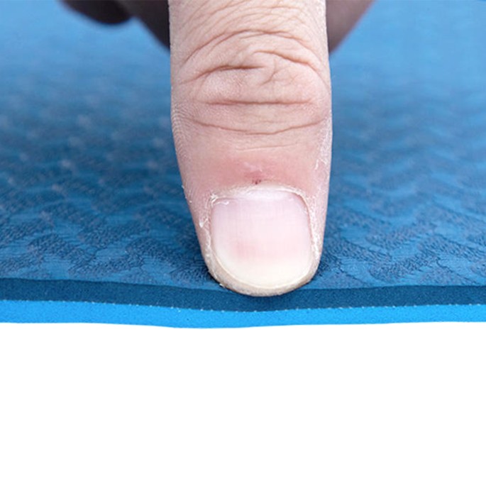 Blue Natural Rubber Yoga Mat Blue Natural Rubber Yoga Mat