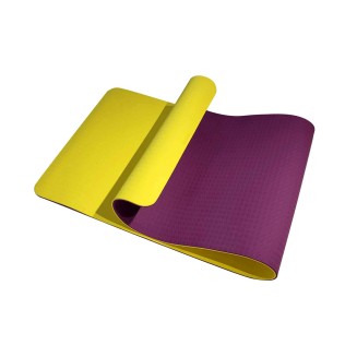 Non slip Two Tone TPE Yoga Mat Non slip Two Tone TPE Yoga Mat