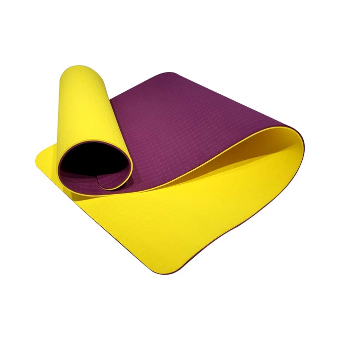 Non slip Two Tone TPE Yoga Mat Non slip Two Tone TPE Yoga Mat