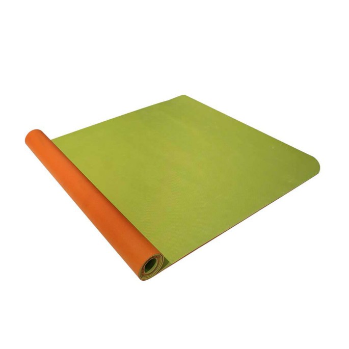 Natural Rubber Two Tone Yoga Mat Natural Rubber Two Tone Yoga Mat