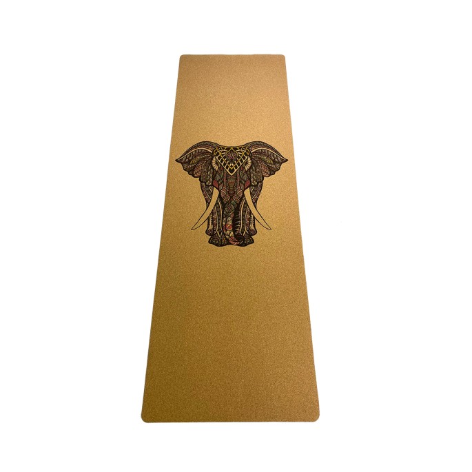 Cork Non Slip Rubber Yoga Mat Cork Non Slip Rubber Yoga Mat