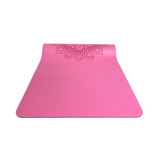 Pink Rubber Yoga Mat Pink Rubber Yoga Mat