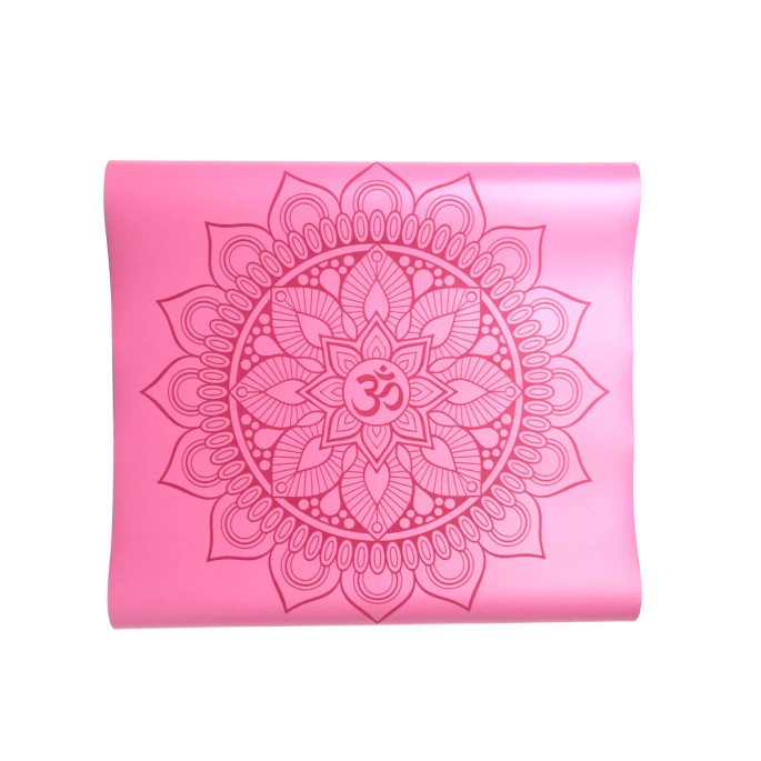 Pink Rubber Yoga Mat Pink Rubber Yoga Mat