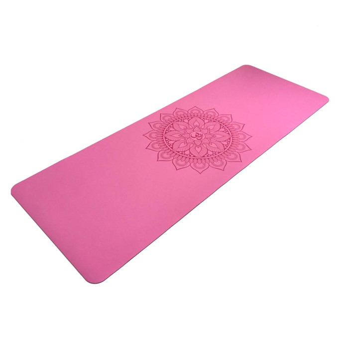 Pink Rubber Yoga Mat Pink Rubber Yoga Mat