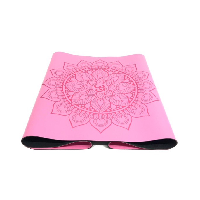 Pink Rubber Yoga Mat Pink Rubber Yoga Mat